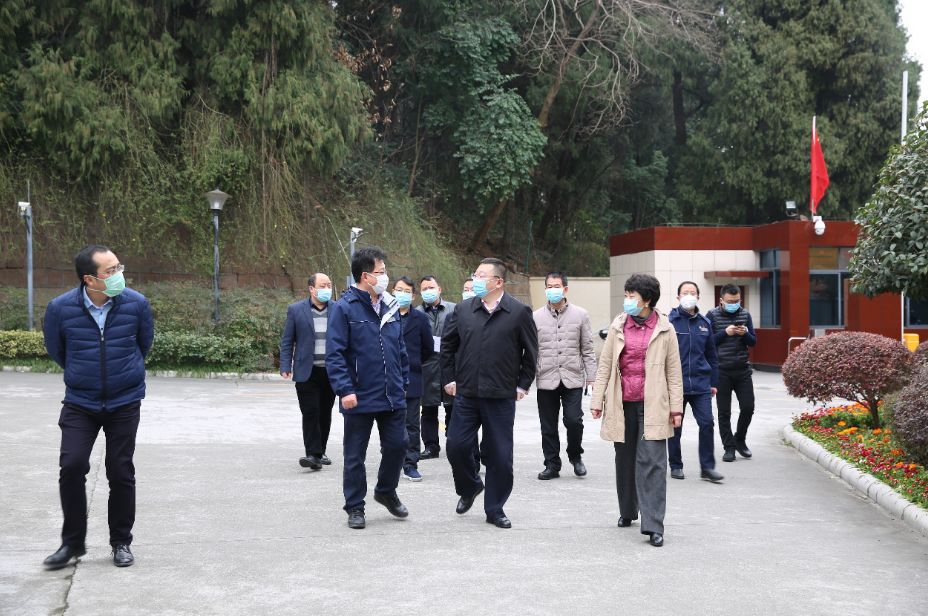 軍地攜手、共克時艱 ——綿陽市長元方到公司了解防疫及復工情況